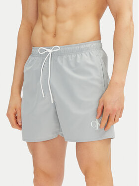 Calvin Klein Swimwear Calvin Klein Swimwear Plavecké šortky KM0KM01101 Modrá Regular Fit