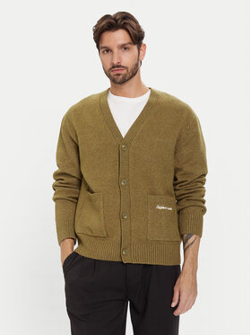 Jack & Jones Jack & Jones Kardigán Norrebro 12282732 Zöld Loose Fit