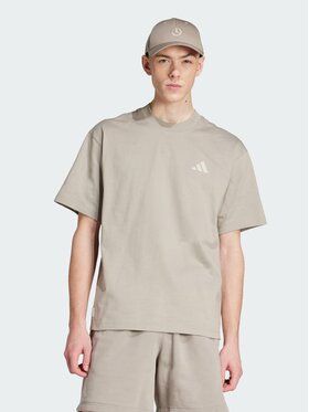 adidas adidas T-Shirt 147255 Beżowy Loose Fit