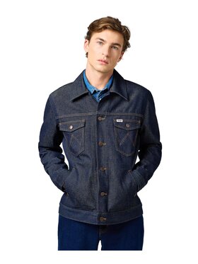 Wrangler Wrangler Kurtka jeansowa 112362391 Granatowy Regular Fit