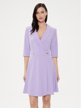 Rinascimento Rinascimento Kokteilinė suknelė CFC0118280003 Violetinė Regular Fit