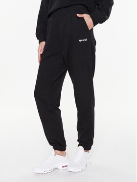Sprandi Sprandi Долнище анцуг SP3-SPD010 Черен Regular Fit