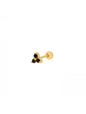 ANIA KRUK ANIA KRUK Piercing SRUKC1781Z Żółte złocenie