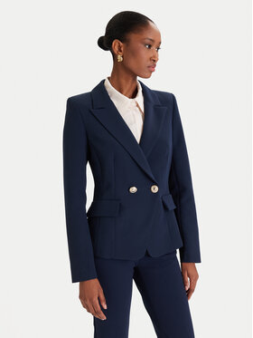 Rinascimento Rinascimento Marynarka CFC0126221003 Granatowy Slim Fit