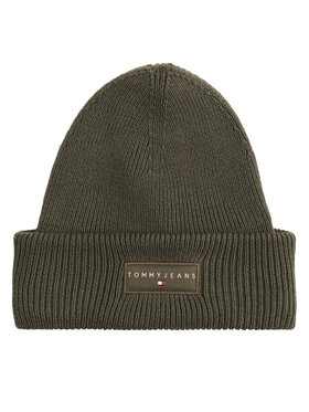 Tommy Jeans Tommy Jeans Шапкa Tjm Linear Beanie AM0AM13666 Зелений