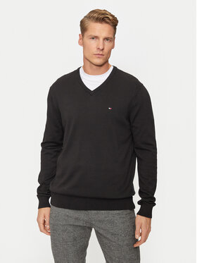 Tommy Hilfiger Tommy Hilfiger Светр MW0MW14745 Чорний Regular Fit