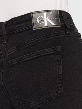 Calvin Klein Jeans Kratke Traperice J20J220645 Crna Regular Fit