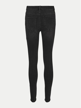 Vero Moda Jeans Hlače Flash 10298722 Črna Skinny Fit