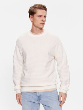 HUGO Hugo Sweter Sonderson 50500007 Beżowy Regular Fit