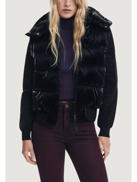 Desigual Desigual Giubbotto invernale PADDED_BUBBLE Nero Casual Fit