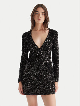 Bardot Bardot Коктейлна рокля Eida 60054DB Черен Regular Fit