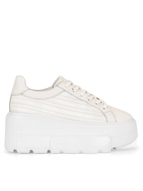 Badura Badura Sneakersy CASI-01W1-004 Biela