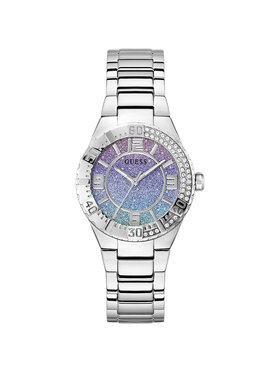 Guess Guess Zegarek GW0882L1 Srebrny