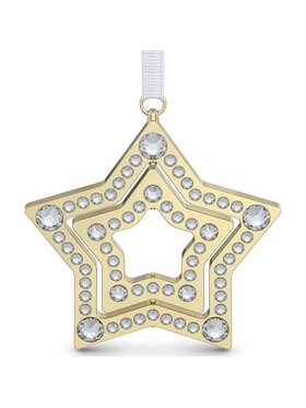 Swarovski Swarovski Ozdoba Holiday Magic Star Ornament Średnia 5655937 Złoty
