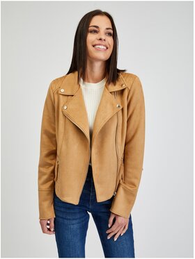 Orsay Orsay Parka 845022085000__36 Brązowy Regular Fit