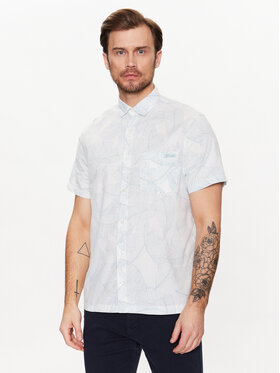 Guess Guess Koszula M3GH71 WFDZ0 Niebieski Regular Fit