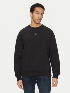 HUGO HUGO Sweatshirt Dettil 50533689 Schwarz Relaxed Fit