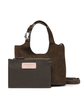 Coccinelle Coccinelle Torebka THE Coccinelle C-Easy Suede E1 THE 58 01 01 Khaki