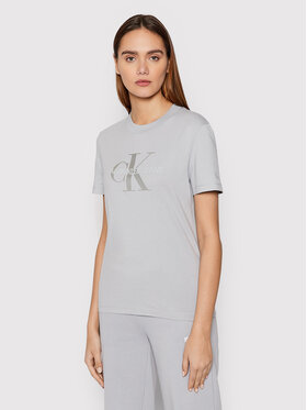 Calvin Klein Jeans Calvin Klein Jeans T-shirt J20J216808 Siva Regular Fit