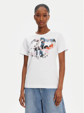 Munthe Munthe T-Shirt Prato 252110425260 Λευκό Regular Fit