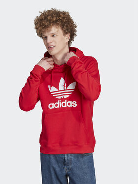adidas adidas Sweatshirt Adicolor Classics Trefoil IM4497 Rouge Regular Fit