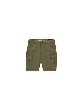 Alpha Industries Alpha Industries Szorty materiałowe AI.116211-142 Khaki Cargo Fit