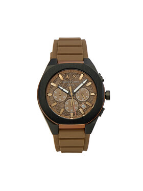 Armani Exchange Armani Exchange Zegarek Sync AX4293 Brązowy