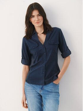 Part Two Part Two Srajca Cortnia 30305975 Mornarsko modra Relaxed Fit