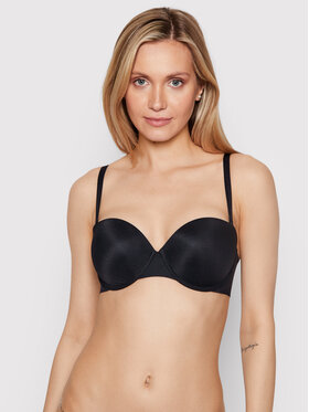 SPANX SPANX Сутиен тип Бардо Up For Anything Strapless™ 30022R Черен