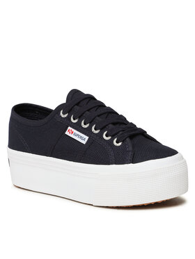 Superga Superga Sneakersy 2790 Platform Tmavomodrá