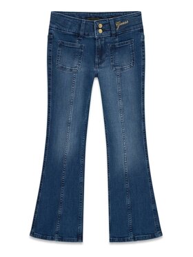 Guess Kids Guess Kids Spodnie materiałowe 181513 Niebieski Regular Fit