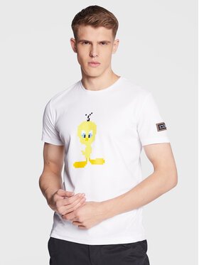 Iceberg Iceberg T-shirt F01C63071101 Bianco Regular Fit