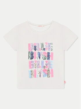 Billieblush Billieblush Футболка U20493 Écru Regular Fit