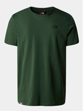 The North Face The North Face T-shirt M S/S Simple Dome Tee - EuNF0A2TX5I0P1 Verde Regular Fit