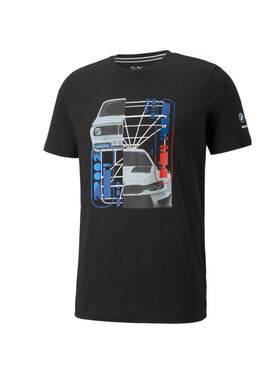Puma Puma T-shirt Puma BMW Motorsport Graphic Tee Nero Regular Fit