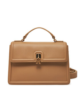 Tommy Hilfiger Tommy Hilfiger Torebka Th Eternity Mini Satchel AW0AW17176 Beżowy