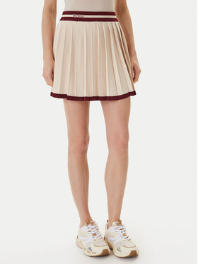 Guess Guess Плисирана пола V6GD04 Z0649 Бежов Regular Fit