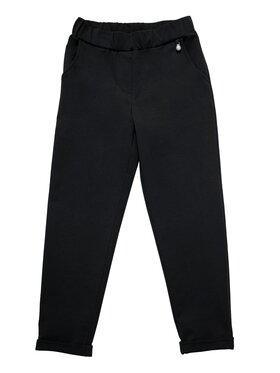 SLY SLY Spodnie dresowe 3S-405A Czarny Comfortable Fit