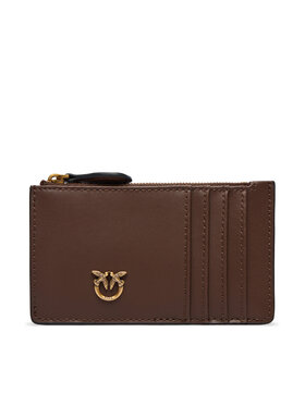 PINKO PINKO Puzdro na kreditné karty Airone Cardholder. AI 23-24 PCPL 100251 A0GK Hnedá