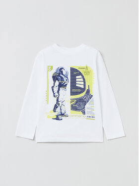 OVS OVS Bluză 1622559 Alb Regular Fit