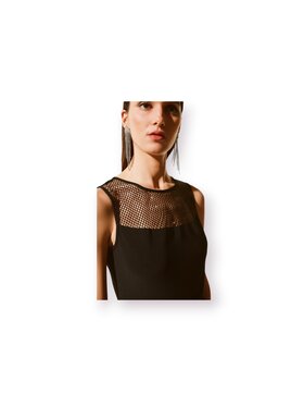 Joseph Ribkoff Joseph Ribkoff Top 243757 Czarny Regular Fit