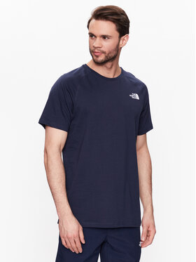 The North Face The North Face T-Shirt NF00CEQ8 Granatowy Regular Fit