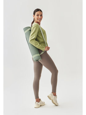 TATUUM TATUUM Kalhoty z materiálu LEA Hnědá Fitted Fit