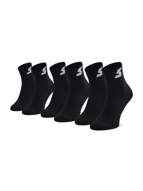 Starter Starter Комплект 3 чифта къси чорапи унисекс SUS-003 Черен