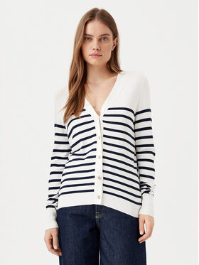 Vila Vila Kardigán Wennie 14100579 Fehér Regular Fit