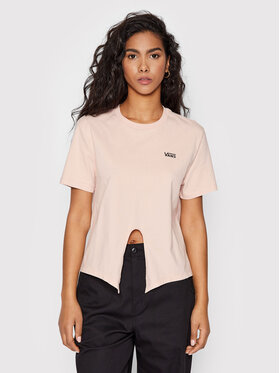 Vans Vans T-Shirt Boyfriend Knot VN0A53Q6 Pomarańczowy Relaxed Fit