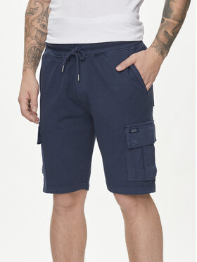 Blend Blend Stoffshorts 20716745 Dunkelblau Regular Fit
