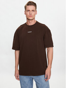 Woodbird Woodbird Tricou Bose Mock 2316-412 Maro Regular Fit
