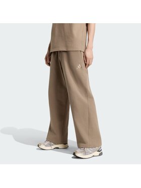 adidas adidas Spodnie materiałowe 164814 Beżowy Loose Fit
