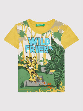 United Colors Of Benetton United Colors Of Benetton T-shirt 3096G103A Multicolore Regular Fit